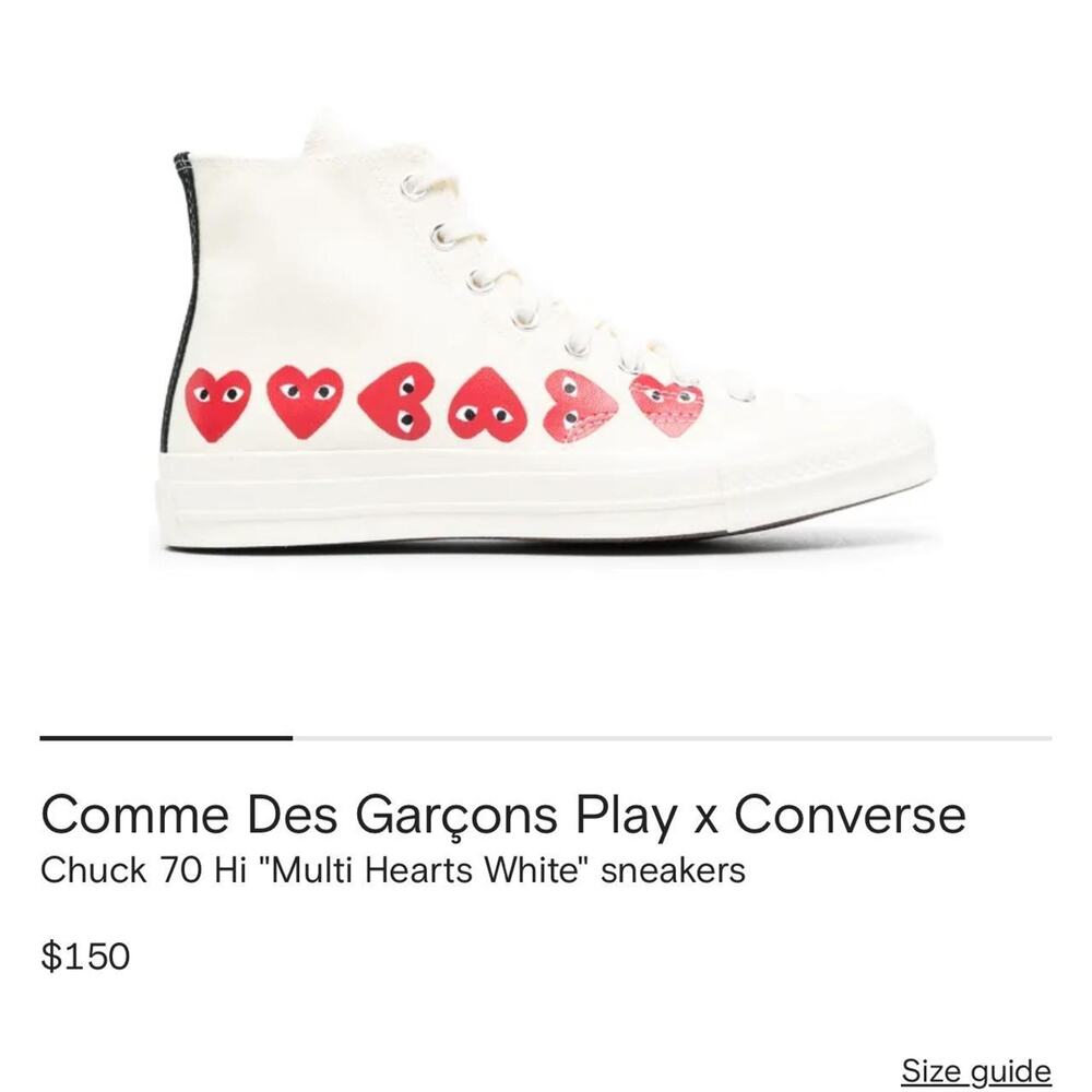Comme des garcons play x